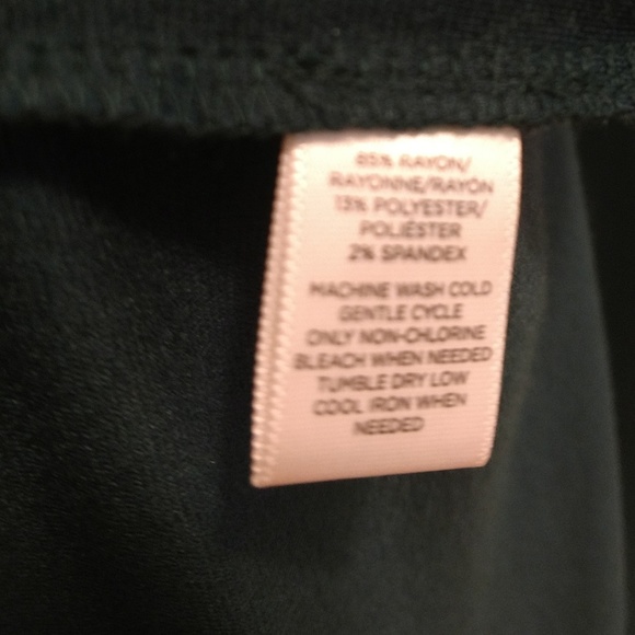 Ann Taylor LOFT Bell Sleeve Dress Forest Emerald - Picture 5 of 6